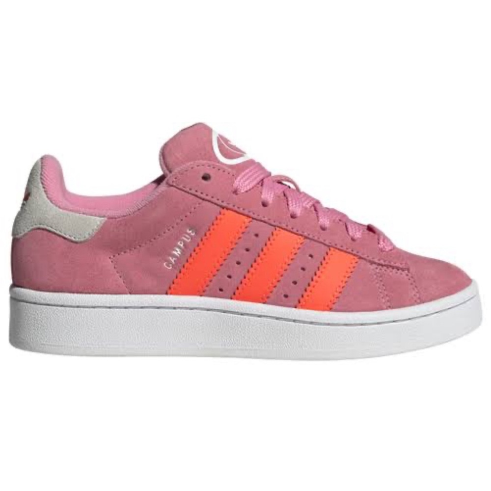adidas Kids’ Bliss Pink /Solar Red/Cloud Y2K Classic Campus 00s Sneaker Shoe 6.5